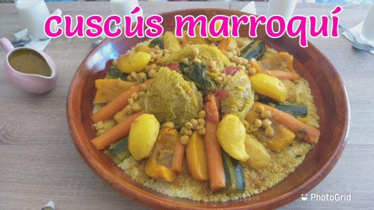 Receta de Cuscús marroquí original