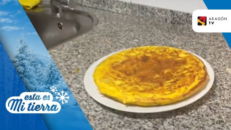 Receta de Tortilla de papas con huevo de avestruz