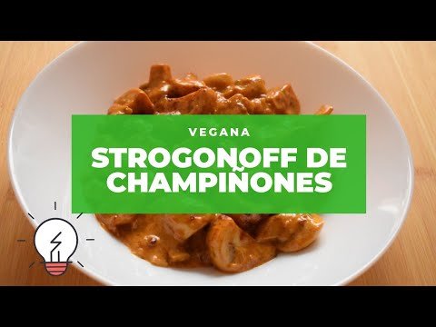 Receta de Strogonoff vegano