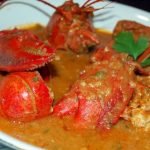 Receta de C&oacute;ctel de langostinos con naranja