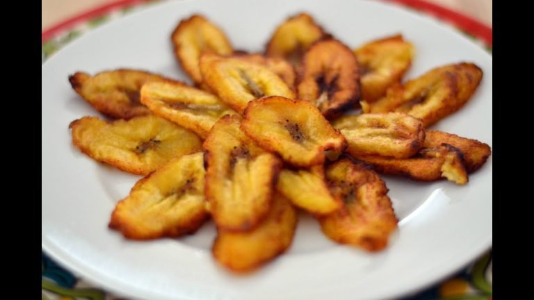 Receta de Tajadas de plátano maduro