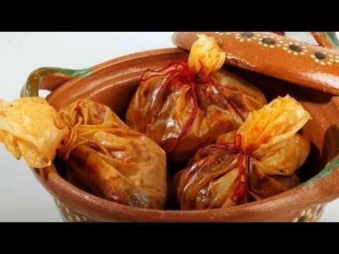 Receta de Mixiotes de puerco y pollo