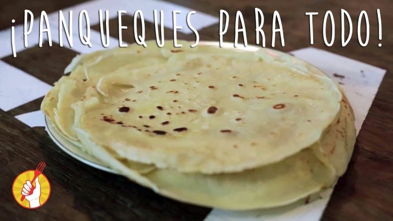 Receta de Panqueques para canelones