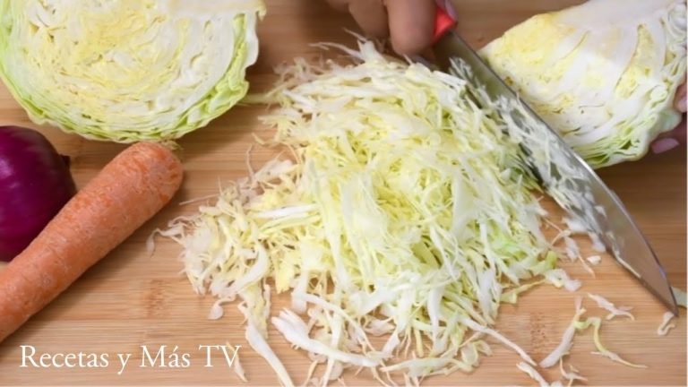 Receta de Ensalada de repollo y cebolla