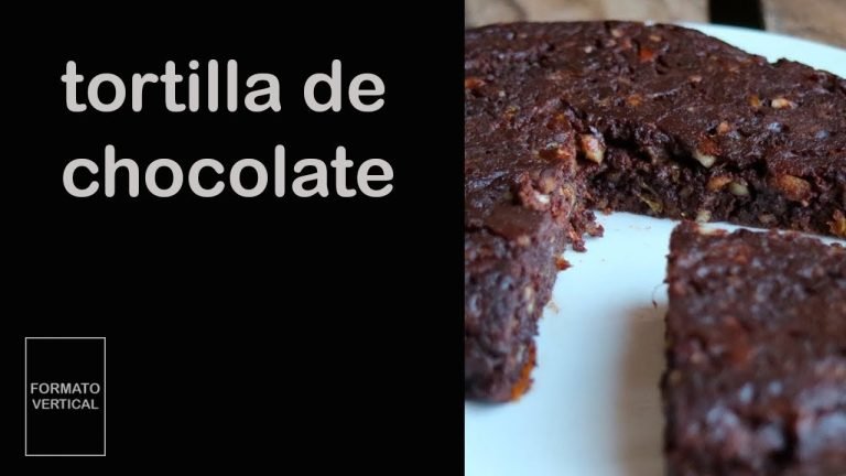 Receta de Tortilla de chocolate