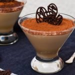 Receta de Natillas de chocolate con galletas