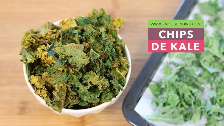 Receta de Chips de kale
