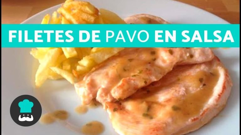 Receta de Filetes de pavo en salsa de limón