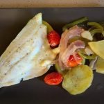 Receta de Salm&oacute;n a la plancha con salsa de yogur