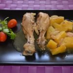 Receta de Pechuga rellena de jam&oacute;n y queso al horno