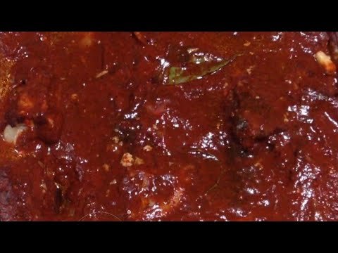 Receta de Pierna de cerdo enchilada