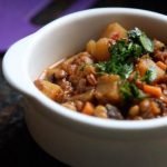 Receta de Lentejas con pescado