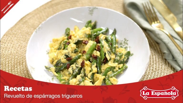 Receta de Revuelto de espárragos trigueros