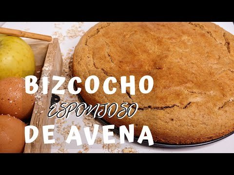 Receta de Bizcocho con harina de avena y yogur