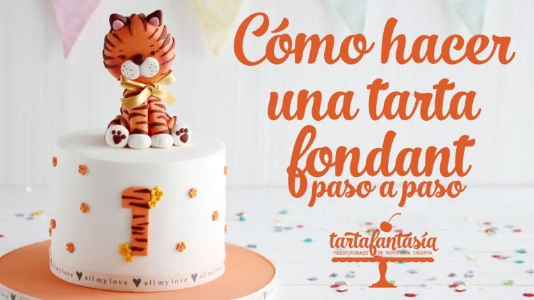 Receta de Tarta fondant