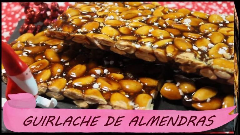 Receta de Guirlache de almendras