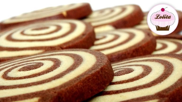 Receta de Galletas en forma de espiral