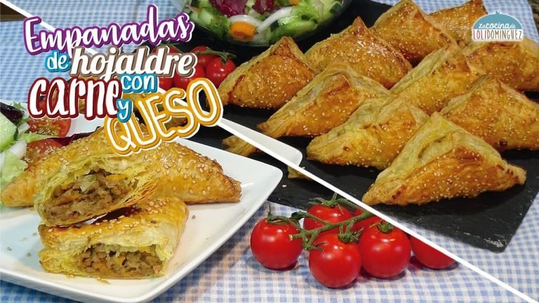 Receta de Empanaditas de hojaldre