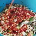 Receta de Pulpos encebollados