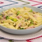 Receta de Penne en sal de trufas or&eacute;gano y parmesano