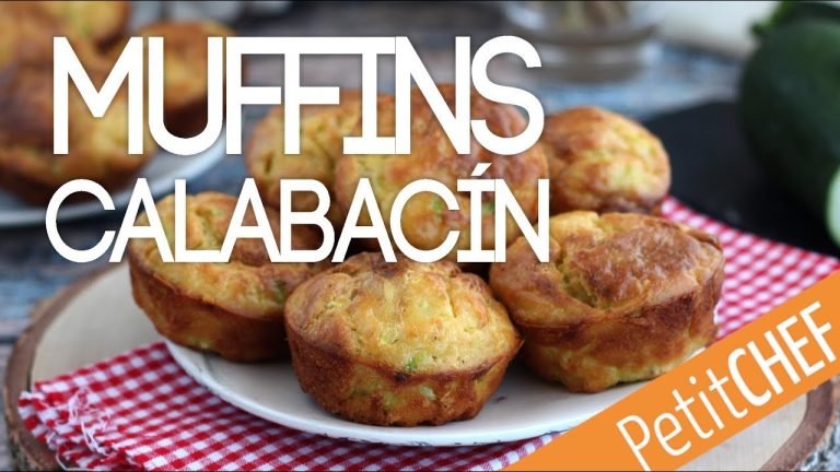 Receta de Muffins salados de calabacín