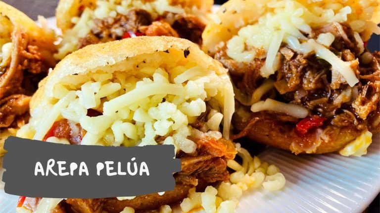 Receta de Arepa pelúa