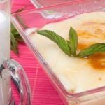 Receta de Peras con salsa de fresa