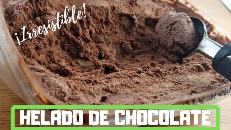 Receta De Original Helado De Chocolate Suizo Actualizado Junio
