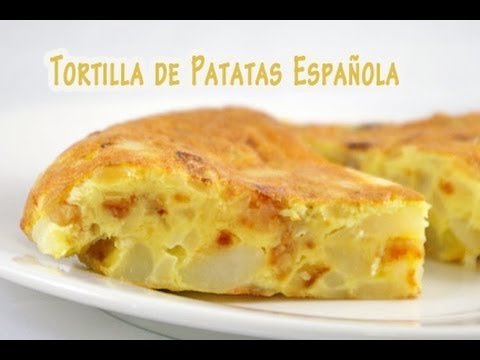 Receta de Tortilla española tradicional