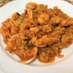 Receta de Risotto de pollo con champi&ntilde;ones