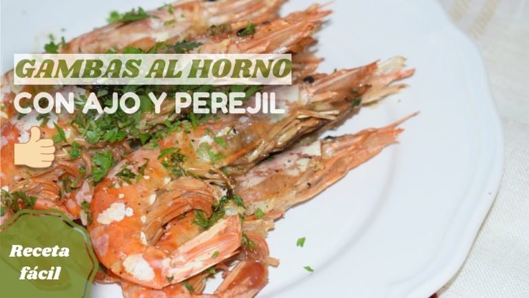 Receta de GAMBAS O LANGOSTINOS AL HORNO