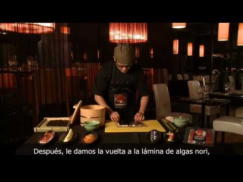 Receta de Makis de melón con jamón