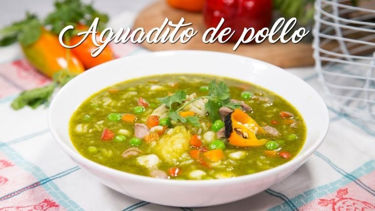 Receta de Aguadito de pollo facil