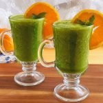 Licuado de amaranto y papaya