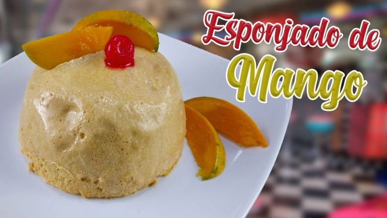 Receta de Esponjado de mango