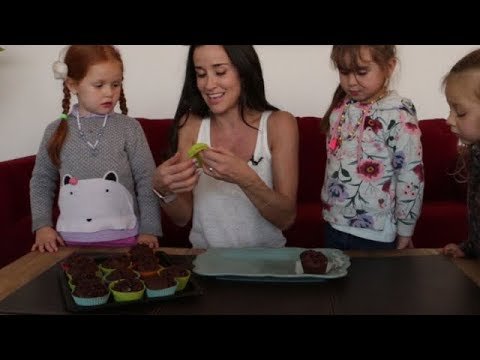 Receta de Muffins de chocolate para niños