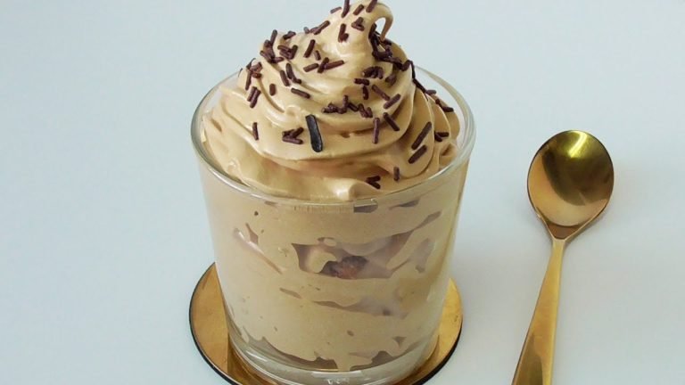 Receta de Mousse de café light