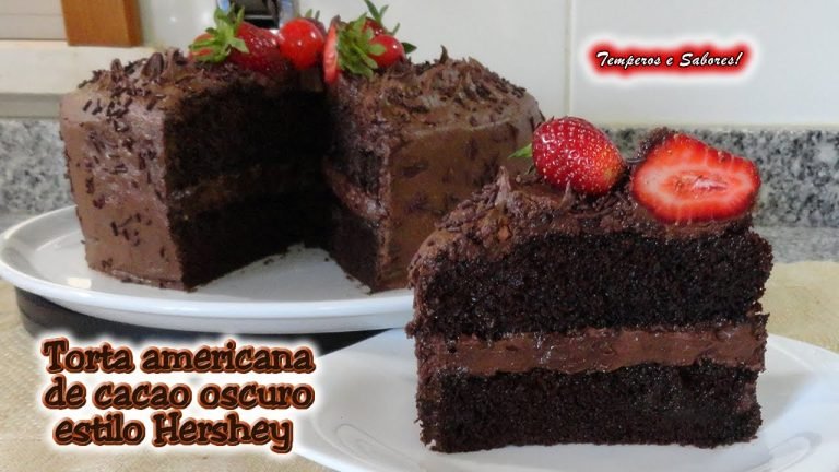 Receta de Torta de chocolate americano