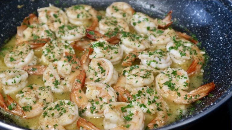 Receta de Entrada de langostinos