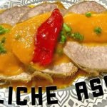 Receta de Ternera asada con relleno