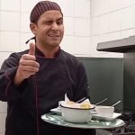 Receta de Jam&oacute;n glac&eacute; y ensalada rusa
