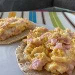 Receta de Huevos al horno con patatas y jam&oacute;n