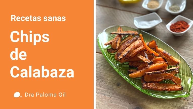 Receta de Chips de calabaza