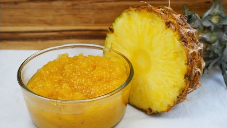 Receta de Mermelada de piña