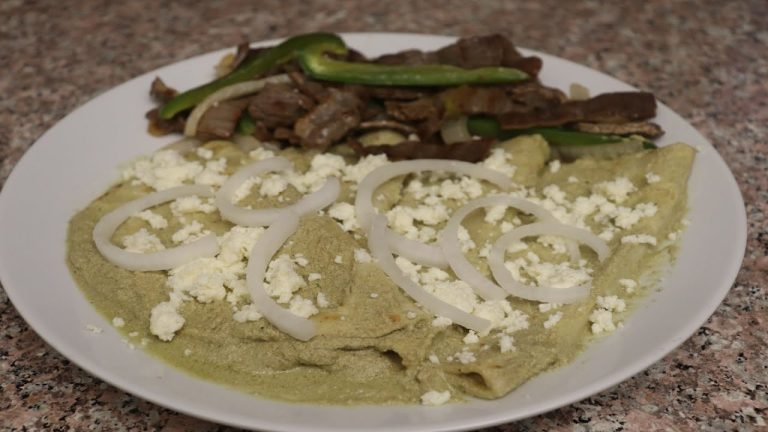 Receta de Enchiladas de pipián