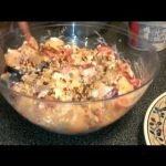 Receta de Ensalada de melocotones asados y jam&oacute;n