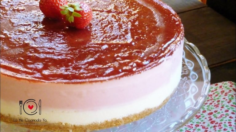 Receta de Tarta de fresas con Thermomix