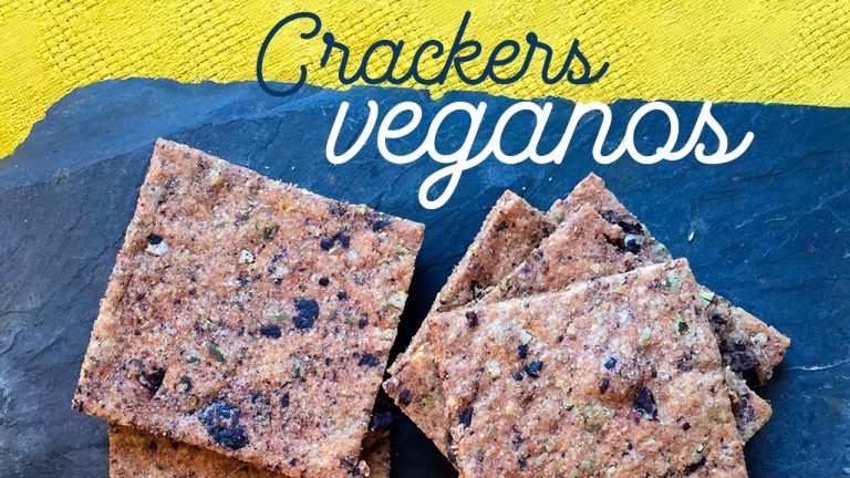 Receta de Crackers veganos