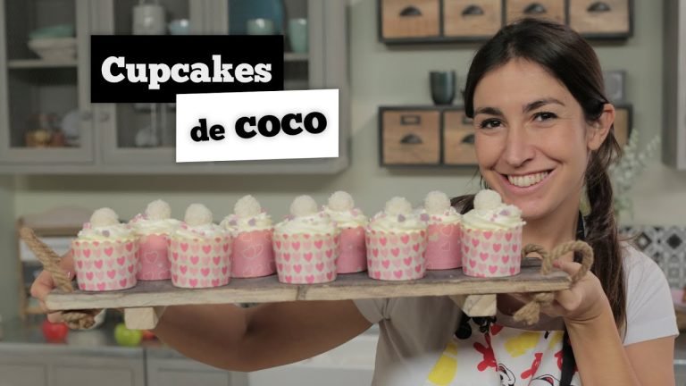 Receta de Cupcakes de coco