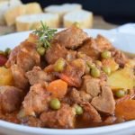 Receta de Callos con garbanzos en salsa criolla